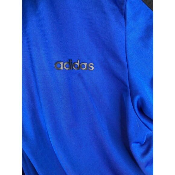 Adidas Essentials 3 stripe warm up zippered jacket xl - Picture 2 of 7